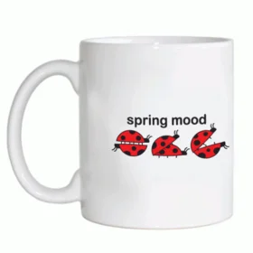 Прикольные кружки: spring mood